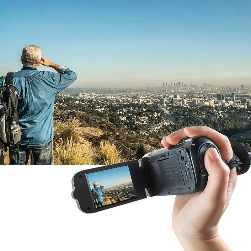 16MP HD Digital Camera with 16X Zoom for Home & Travel | Red