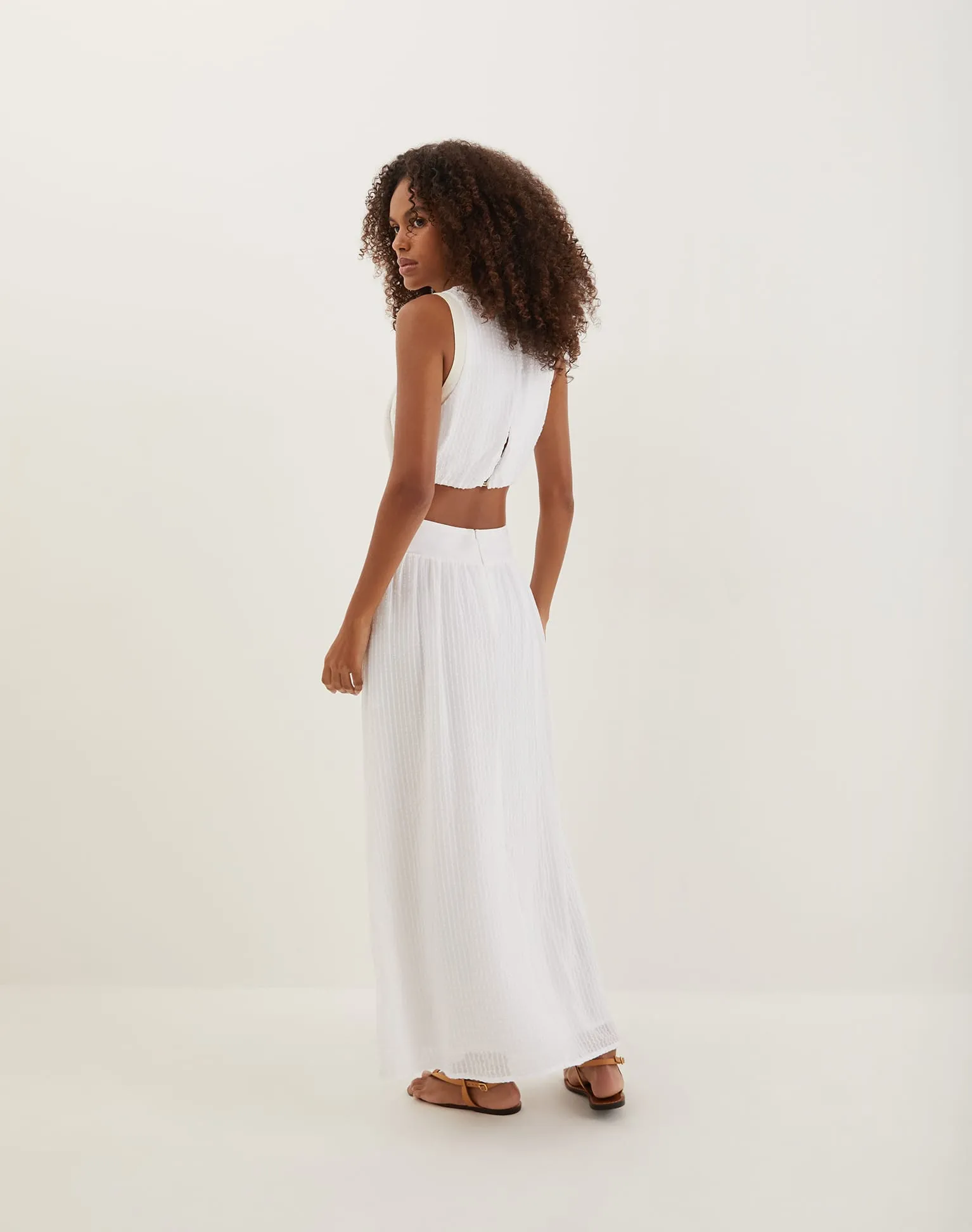 Anai Maxi Dress - Off White