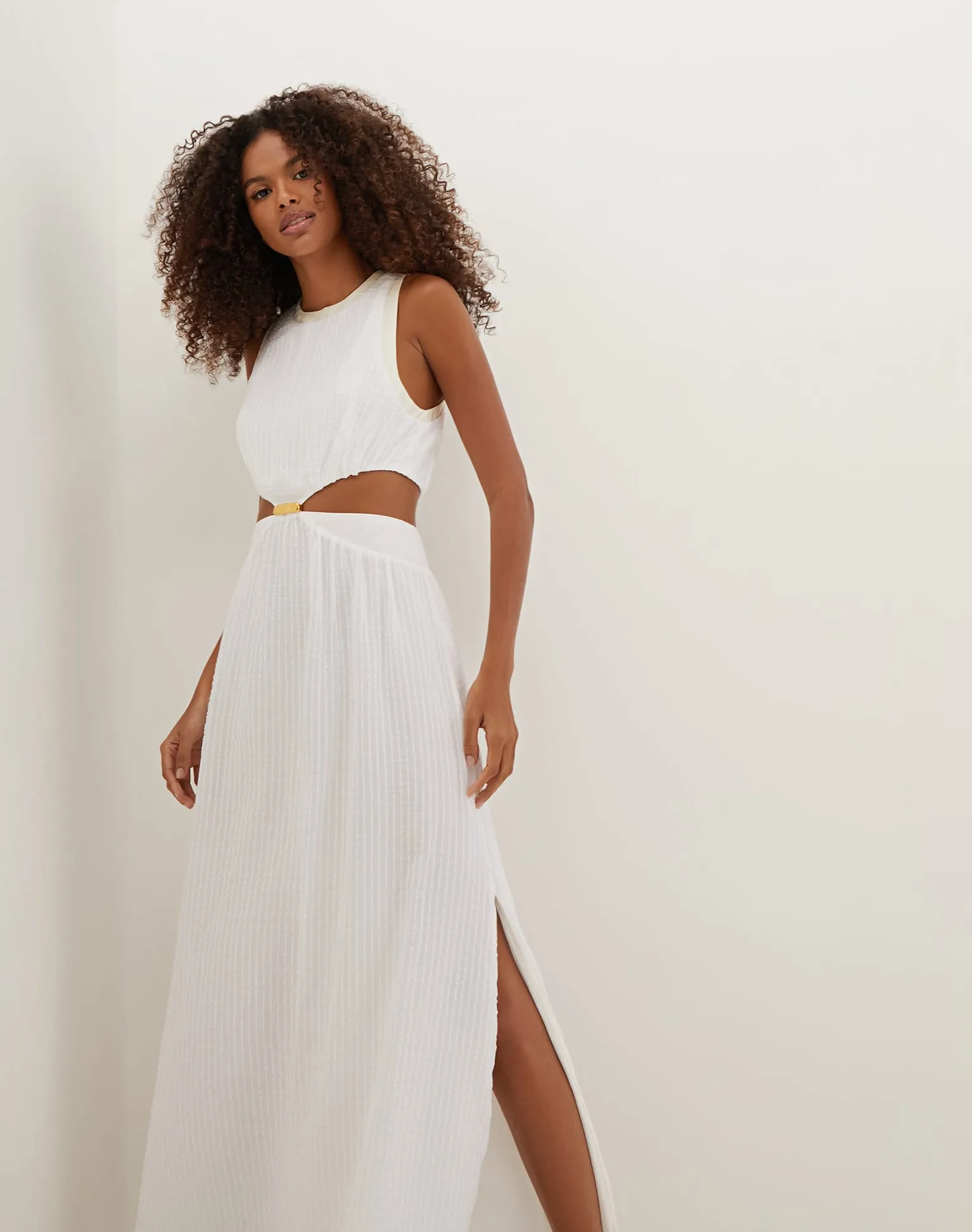Anai Maxi Dress - Off White