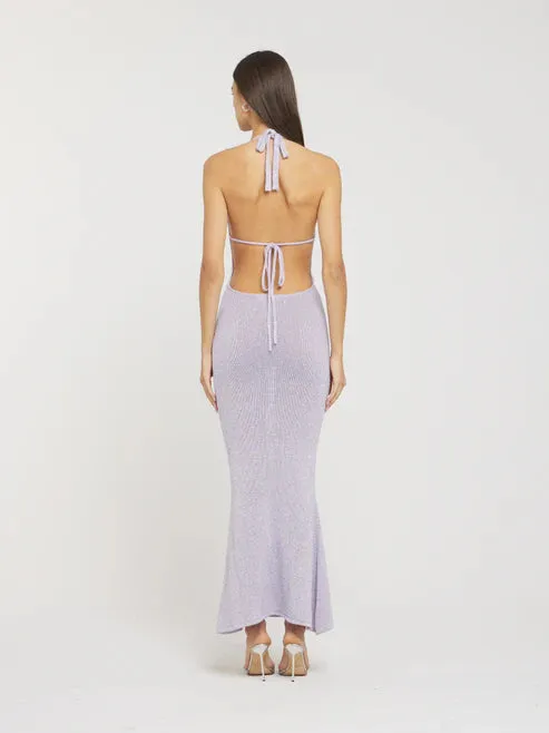 Asta Resort - Daphne Dress in Lavender Sequin