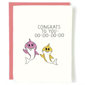 Baby Shark Pregnancy Card by Pop   Paper