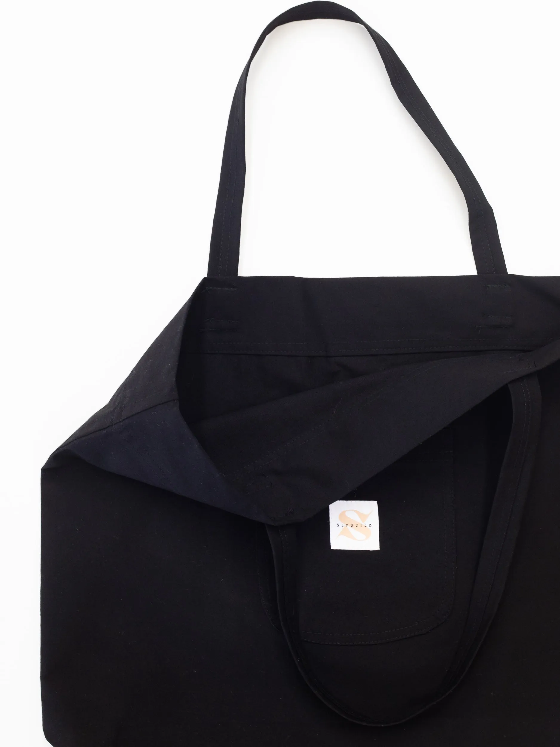 Black Daily Tote Bag
