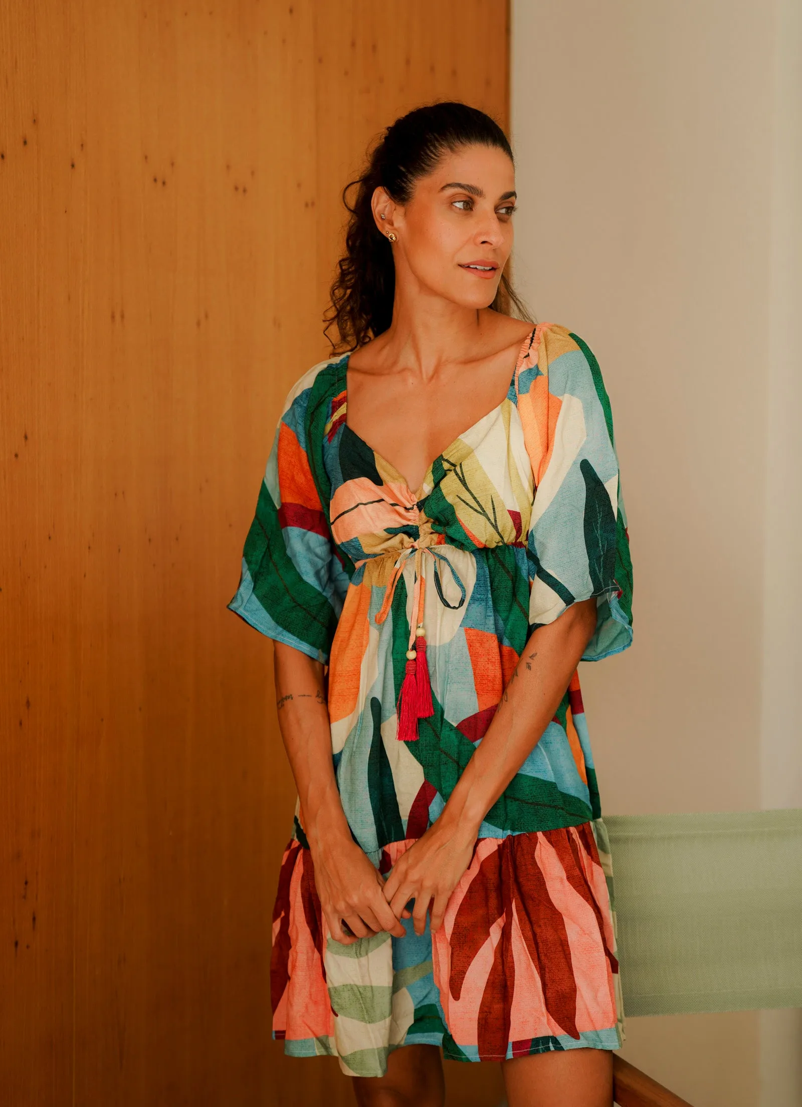 Coastal Mini Dress (Marygold)