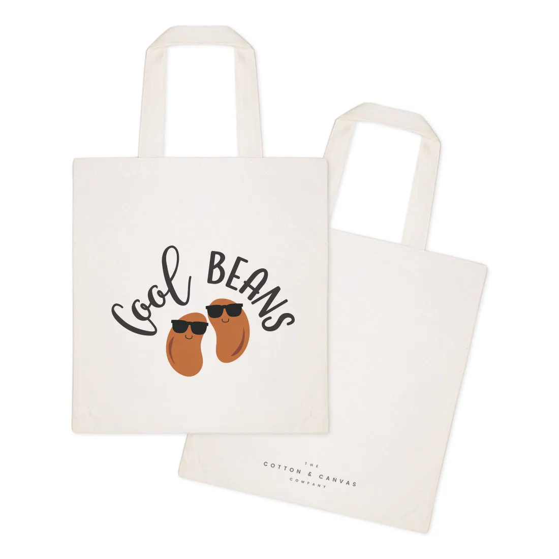 Cool Beans Cotton Canvas Tote Bag