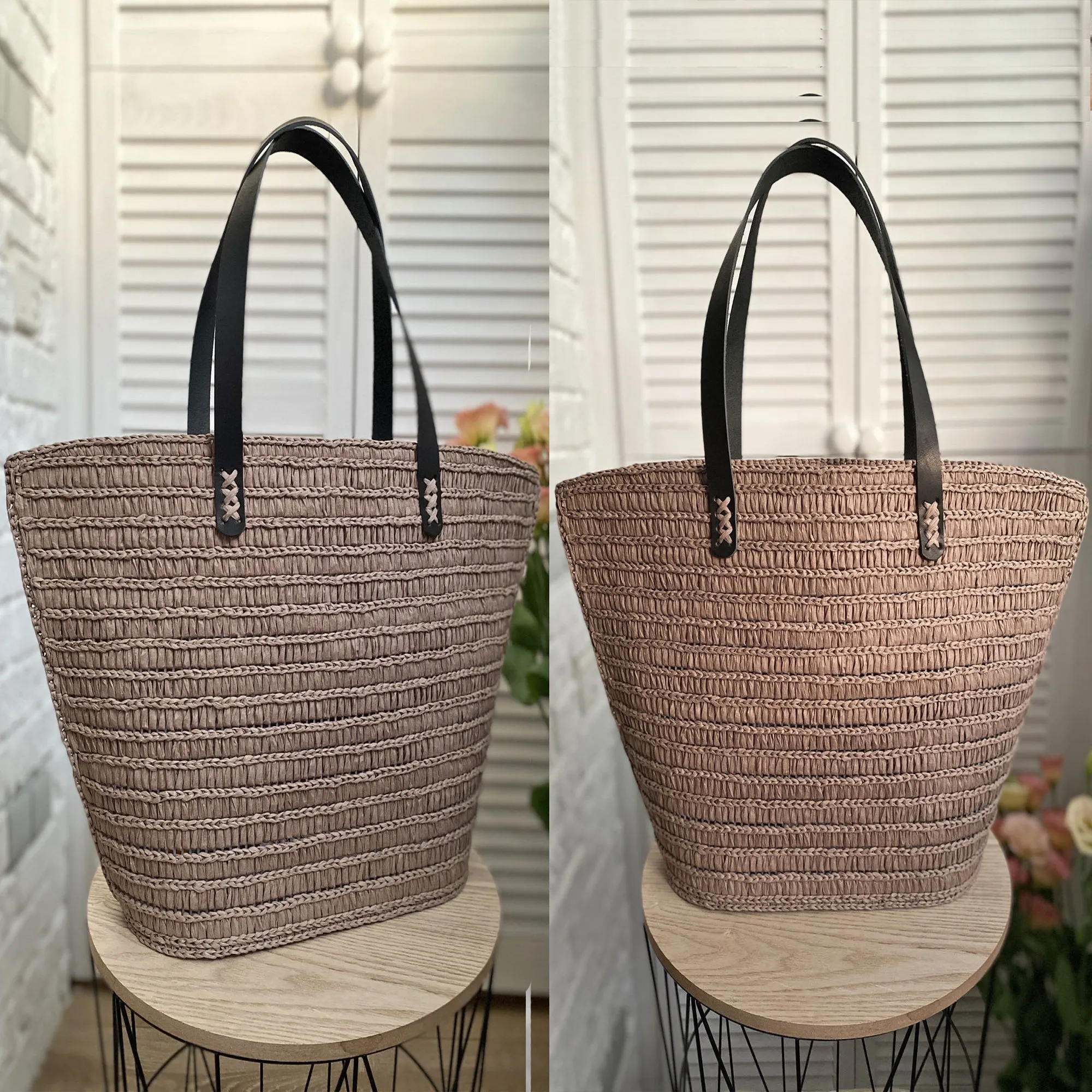 Crochet Bag pattern, US standard terms, Skill level beginner