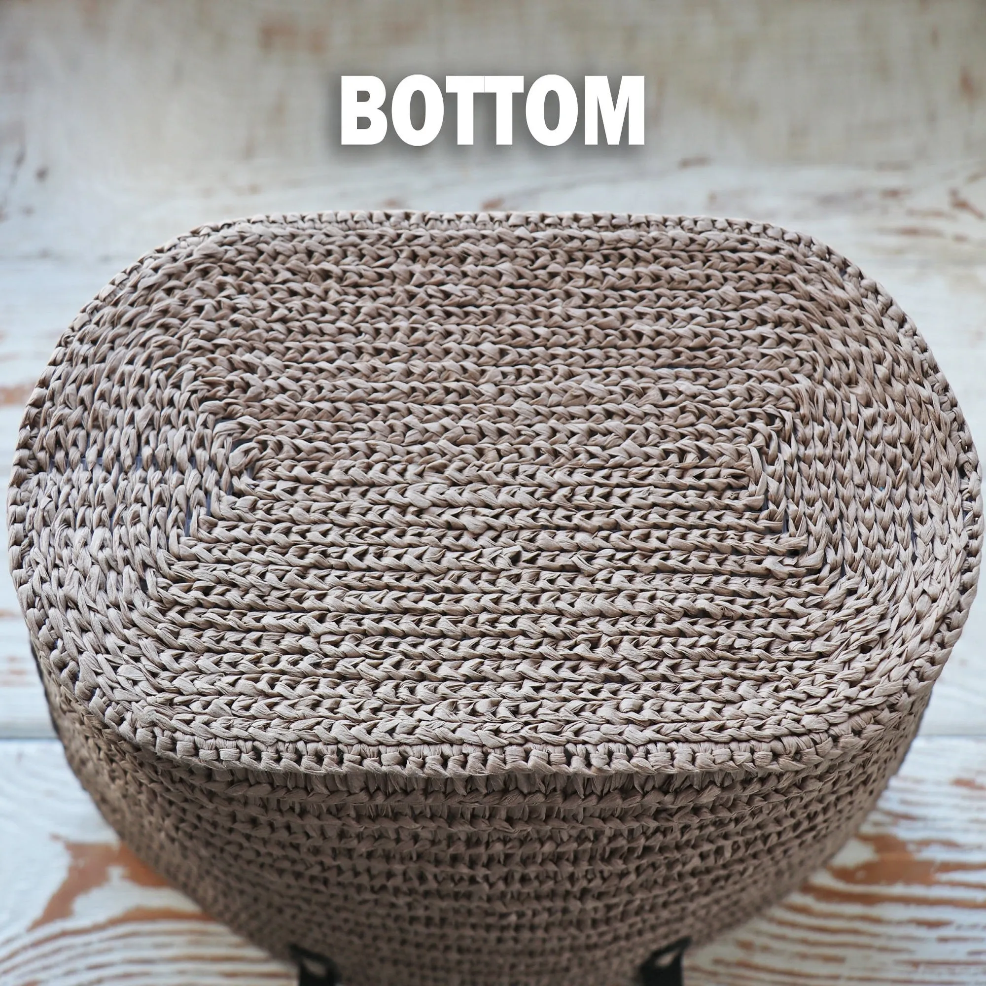 Crochet Bag pattern, US standard terms, Skill level beginner