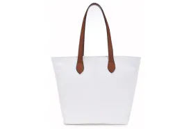 Emily Shopper Handbag White