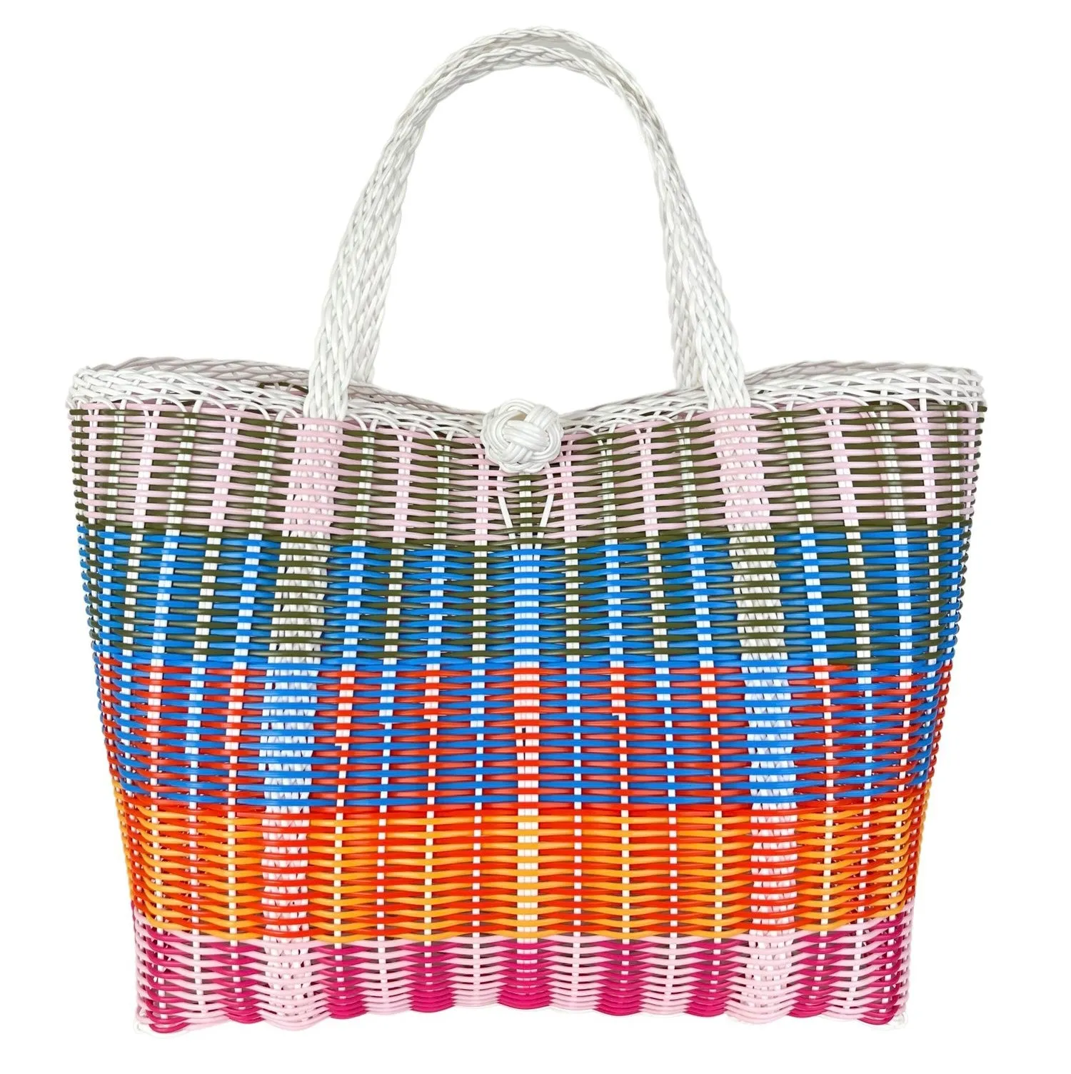 Medium Woven Tote