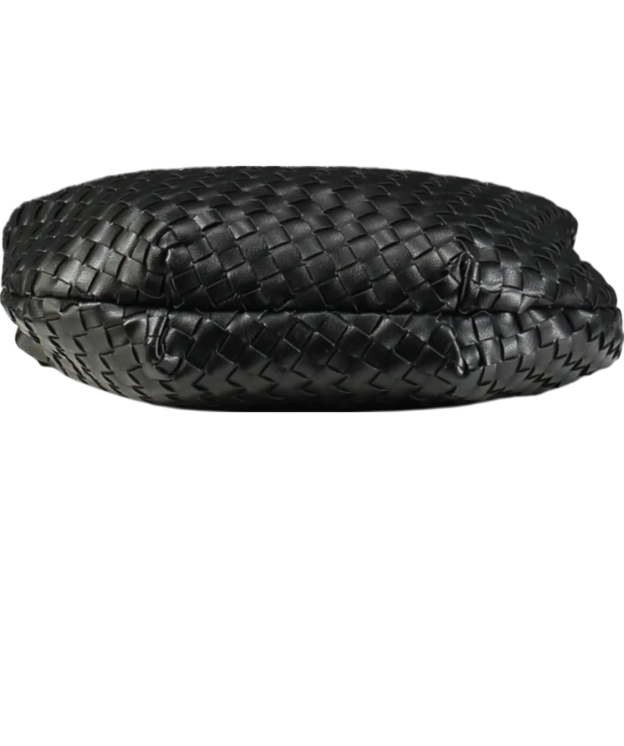 Meli Bianco Drew Small Woven Bag - Black