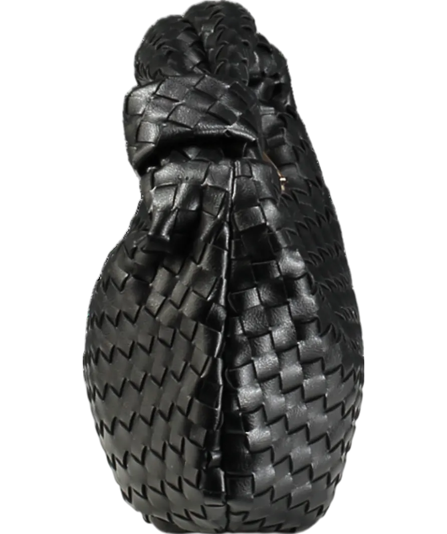 Meli Bianco Drew Small Woven Bag - Black