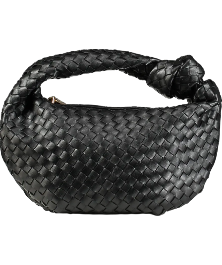 Meli Bianco Drew Small Woven Bag - Black