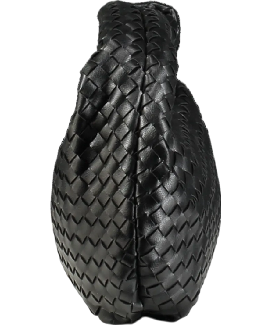 Meli Bianco Drew Small Woven Bag - Black