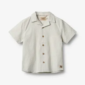 Shirt S/S Anker - summer blue stripe