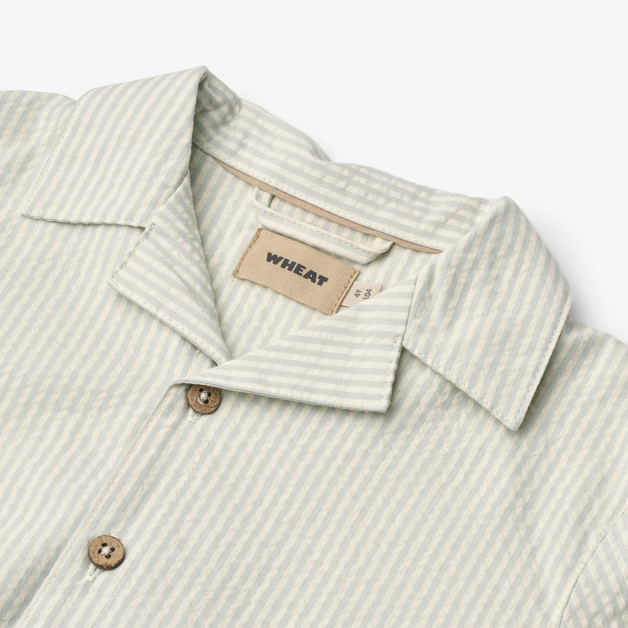 Shirt S/S Anker - summer blue stripe