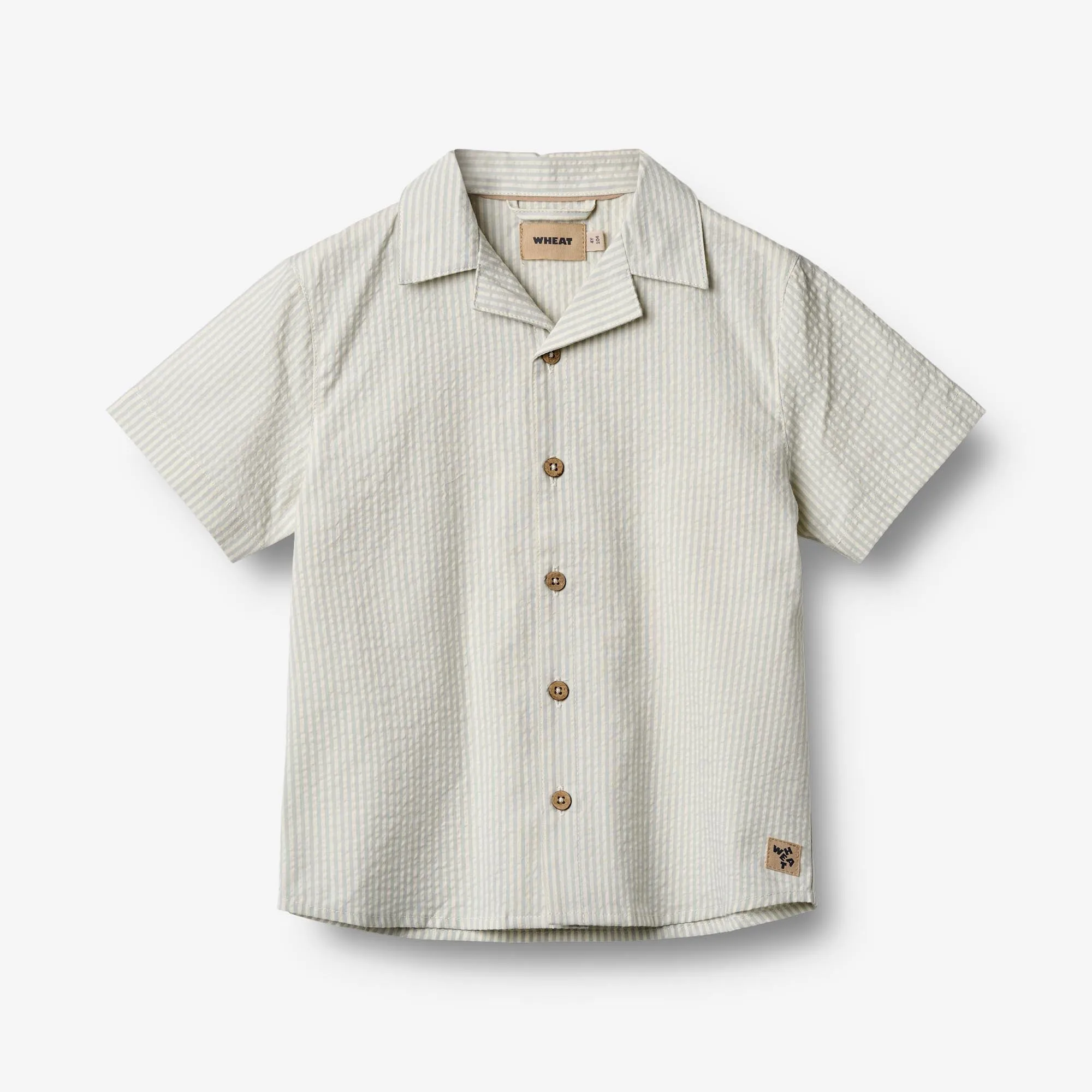 Shirt S/S Anker - summer blue stripe
