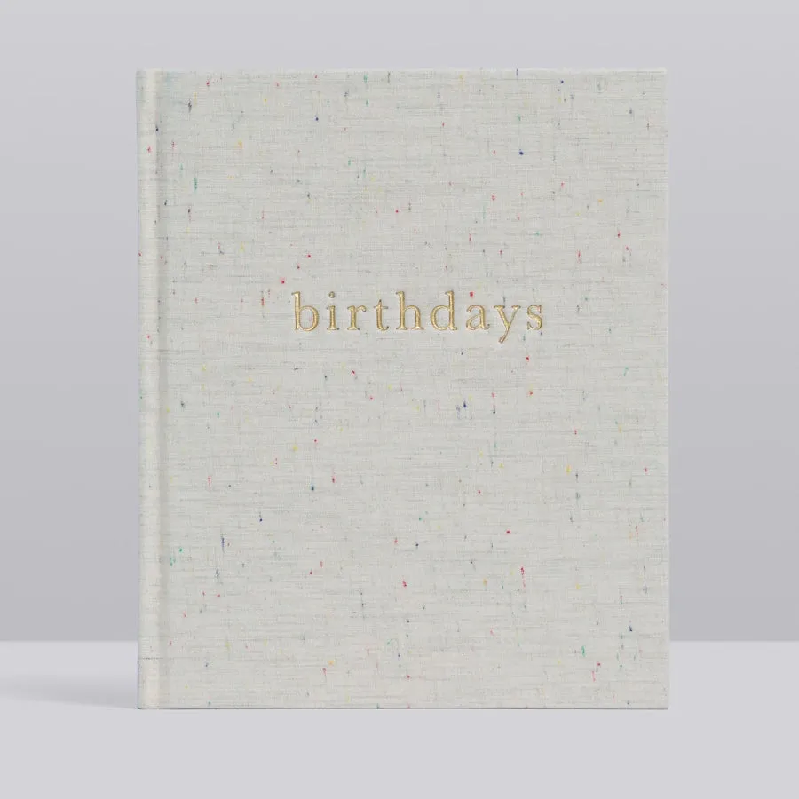 Write To Me - Birthday Memories - Oatmeal Confetti